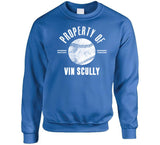 Vin Scully Property Of Baseball Fan T Shirt