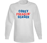 Corey Seager Freakin Seager Los Angeles Baseball Fan V2 T Shirt