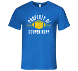 Property Of Cooper Kupp La Football Fan T Shirt