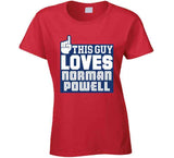 Norman Powell This Guy Loves Los Angeles Basketball Fan T Shirt