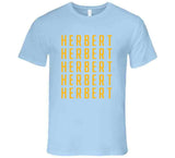 Justin Herbert X5 Los Angeles Football Fan T Shirt