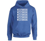 Russell Westbrook X5 Los Angeles Basketball Fan V2 T Shirt