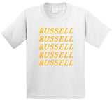 D'Angelo Russell X5 Los Angeles Basketball Fan V3 T Shirt