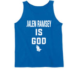 Jalen Ramsey Is God La Football Fan T Shirt