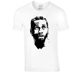 Kawhi Leonard Silhouette Big Face LA Basketball Fan T Shirt