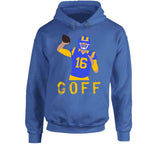 Jared Goff Los Angeles Football Team Quarterback Fan T Shirt