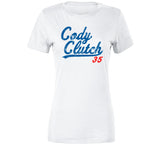 Cody Bellinger Cody Clutch Distressed Los Angeles Baseball Fan T Shirt