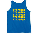 Matthew Stafford X5 La Football Fan V2 T Shirt