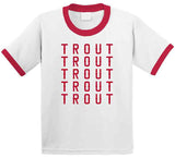 Mike Trout X5 Trout Los Angeles California Baseball Fan V3 T Shirt