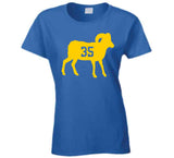 CJ Anderson 35 Bighorn La Football Fan T Shirt