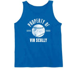 Vin Scully Property Of Baseball Fan T Shirt