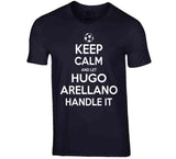Hugo Arellano Keep Calm Handle It Los Angeles Soccer T Shirt