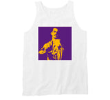 Alex Caruso La Hand Gesture Los Angeles Basketball Fan White T Shirt