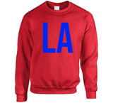 LA Los Angeles Basketball Fan v2 T Shirt