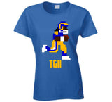 Todd Gurley Ii Tgii 8 Bit Tecmo Bowl Los Angeles Football Fan T Shirt