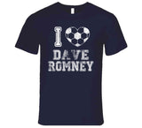 Dave Romney I Heart Los Angeles Soccer T Shirt