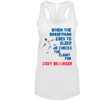 Cody Bellinger Boogeyman Checks Closet Los Angeles Baseball Fan T Shirt