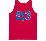 Kawhi Leonard Paul George 213 Numbers Area Code LA Basketball Fan v2 T Shirt