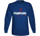 Champions World Champions Los Angeles Baseball Fan v2 T Shirt