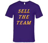 Sell The Team Protest La Basketball Fan T Shirt
