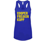 Cooper Kupp Cooper Freakin Kupp Los Angeles Football Fan T Shirt