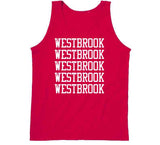 Russell Westbrook X5 Los Angeles Basketball Fan T Shirt