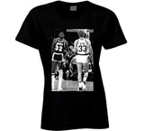 Showtime Lake Show Magic Johnson Larry Bird Legends Basketball Fan V2 T Shirt