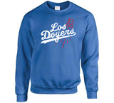 Los Doyers La Baseball Fan V2 T Shirt