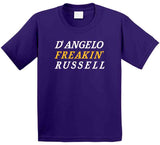 D'Angelo Russell Freakin Los Angeles Basketball Fan V2 T Shirt