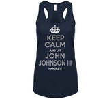 John Johnson III Keep Calm La Football Fan T Shirt