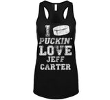 Jeff Carter I Love Los Angeles Hockey T Shirt