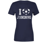 Juninho I Heart Los Angeles Soccer T Shirt