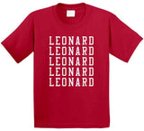 Kawhi Leonard X5 Los Angeles Basketball Fan T Shirt