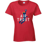 Mike Trout Air Los Angeles California Baseball Fan T Shirt