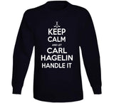 Carl Hagelin Keep Calm Handle It Los Angeles Hockey T Shirt