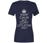Cory Littleton Keep Calm La Football Fan T Shirt