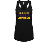 Earvin Magic Johnson Freakin Los Angeles Basketball Fan T Shirt