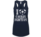 Chris Pontius I Heart Los Angeles Soccer T Shirt