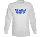 Vin Scully Forever Tribute LA The Voice Baseball Fan T Shirt