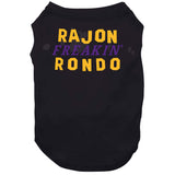 Rajon Rondo Freakin Los Angeles Basketball Fan T Shirt