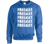 Freddie Freeman X5 Los Angeles Baseball Fan T Shirt