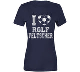 Rolf Feltscher I Heart Los Angeles Soccer T Shirt