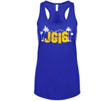 Jared Goff Jg16 Hollywood Sign La Football Fan T Shirt