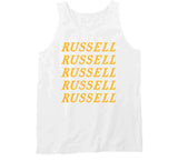 D'Angelo Russell X5 Los Angeles Basketball Fan V3 T Shirt