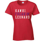 Kawhi Leonard Freakin Los Angeles Basketball Fan T Shirt