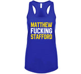 Matthew Fn Stafford La Football Fan T Shirt