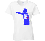 Joc Pederson Los Angeles You Like That Blue Silhouette Los Angeles Baseball Fan T Shirt