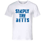 Mookie Betts Simply The Betts Los Angeles Baseball Fan V2 T Shirt