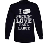 Paul LaDue I Love Los Angeles Hockey T Shirt