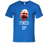 Steve Ballmer Fired Up La Basketball Fan T Shirt